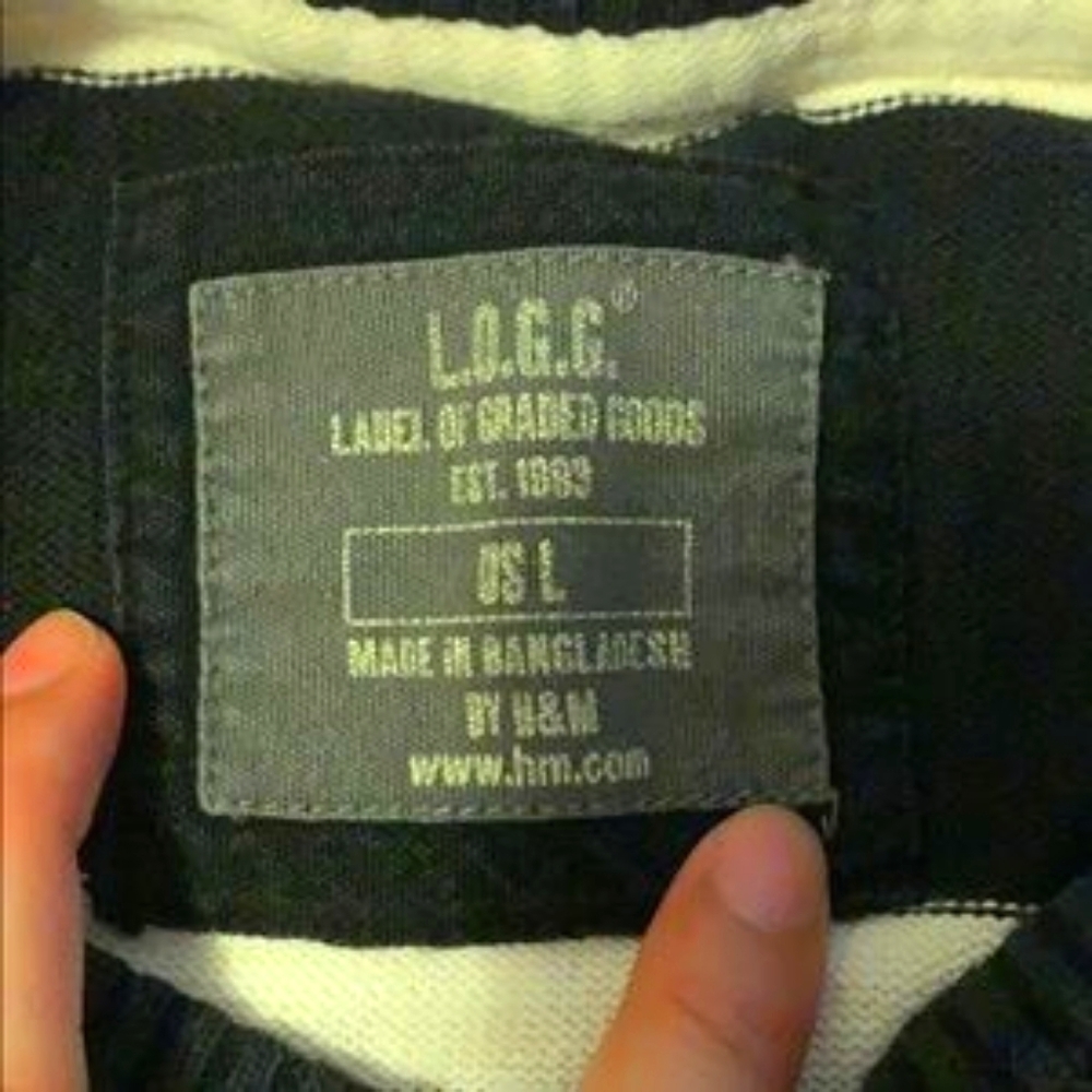 H&m l.o.g.g sweater xxxtentacion style